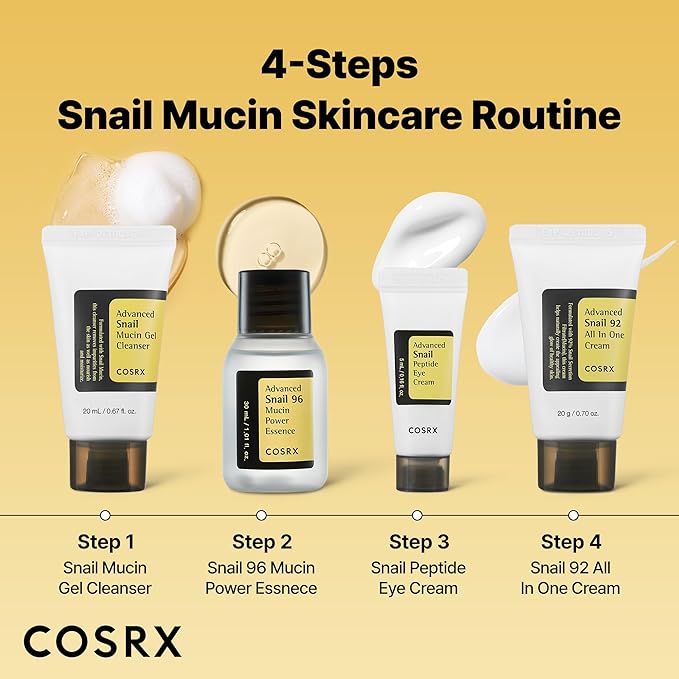 COSRX All About Snail Mucin Korean Skin Care Set