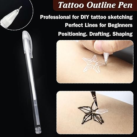 🌿 Complete Henna Kit – 3 Brown Cones + Reusable Templates + Outline Pen 🌿 Create stunning henna designs at home – no experience needed!