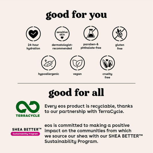 eos Shea Better Body Lotion Vanilla Cashmere